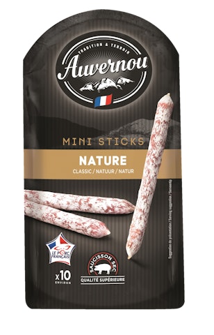 Auvernou mini sticks nature 100g