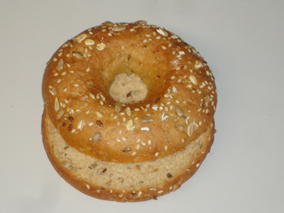 Bakeline Low carb bagel halkaistu 36x75g kypsä pakaste