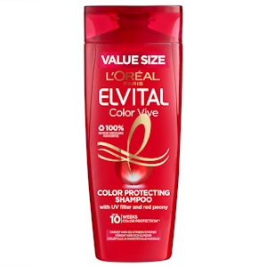 L'Oréal Paris Elvital Shampoo 400ml Color-Vive värjätyille ja raidoitetuille hiuksille