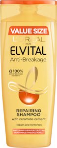 L'Oréal Paris Elvital shampoo 400ml Anti-Breakage hauraille ja katkeileville hiuksille