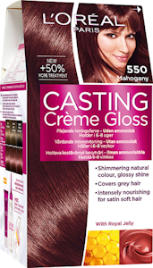 L'Oréal Paris Casting Crème Gloss 550 Mahogany Mahonginruskea kevytväri