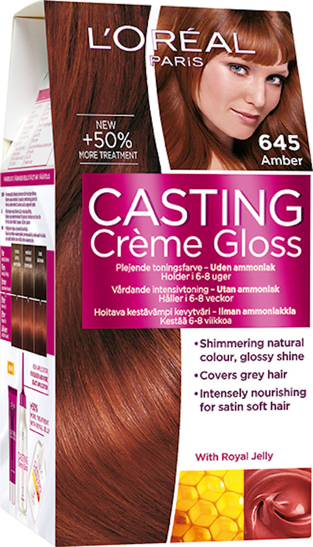 Лореаль кастинг палитра красок для волос