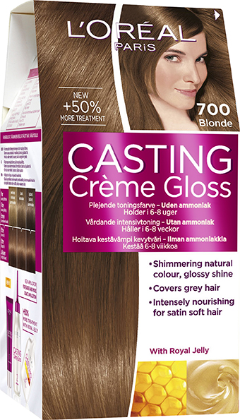 L'Oréal Paris Casting Créme Gloss kevytväri 700 Blonde Keskivaalea