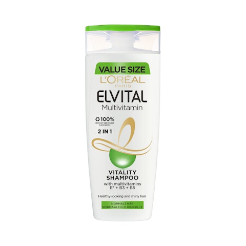 Elvital shampoo 400ml 2in1 Multivitamin