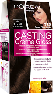 L'Oréal Paris Casting Crème Gloss 323 Dark Chocolate tummanruskea