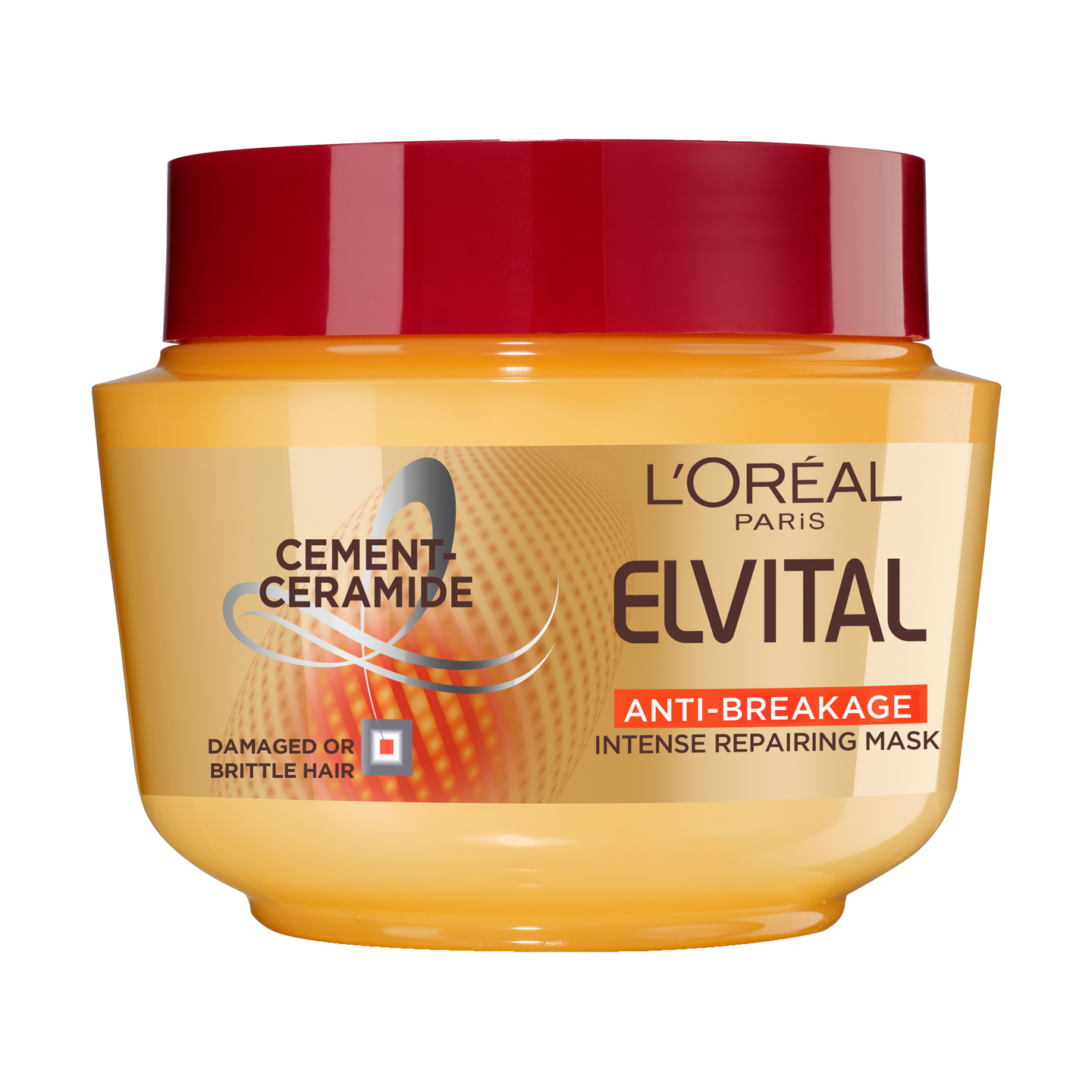 L'Oréal Paris Elvital hiusnaamio 300ml Anti-breakage hauraille ja katkeileville hiuksille