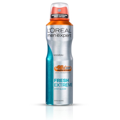 L'Oréal Paris Men Expert Deo Spray Fresh Extreme 48H Dry Anti-Perspirant 150ml