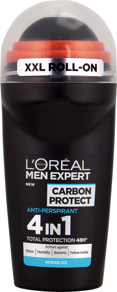 L'Oreal Paris Men Expert Deo Carbon Protect 5in1 roll-on antiperspirantti 50ml
