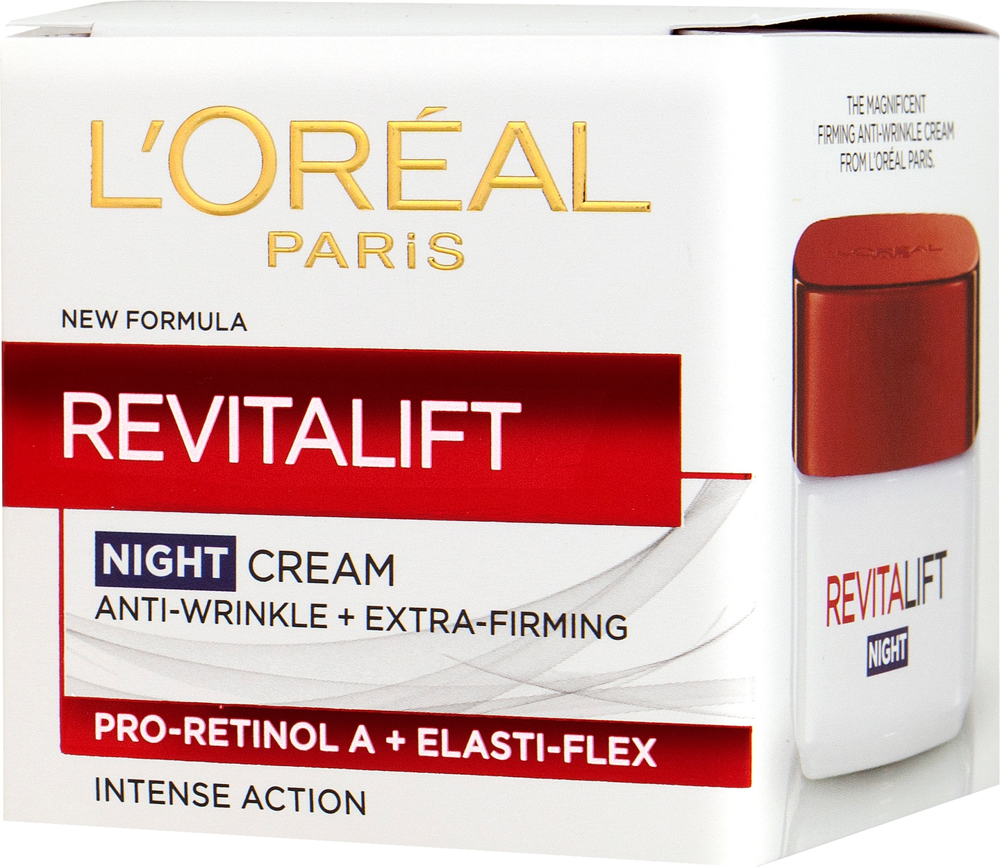 L'Oréal Paris Revitalift ryppyjä silottava ja ihoa kiinteyttävä yövoide 50ml