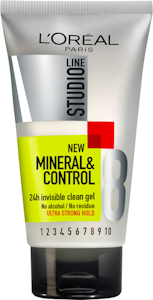 L'Oréal Paris StudioLine muotoilugeeli 150ml Mineral&Control ultravoimakas