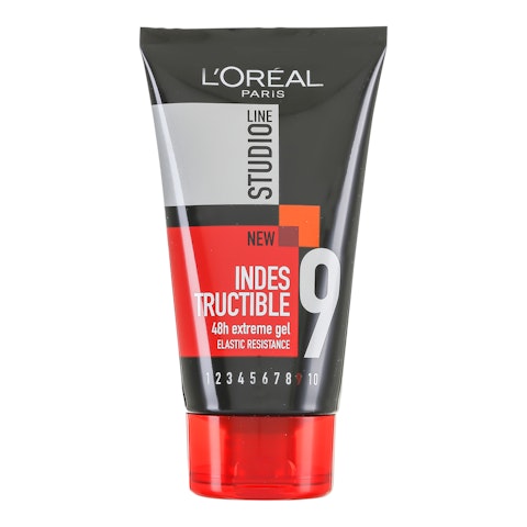 L’Oréal Paris Studio Line 150ml Indestructible Gel 48h extreme gel ultravoimakas hiusgeeli, 9/10