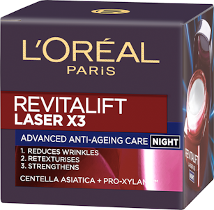 L'Oréal Paris Revitalift Laser yövoide 50ml edistyksellinen anti-age