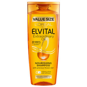 L'Oréal Paris Elvital shampoo 400ml Extraordinary Oil normaaleille ja kuiville hiuksille