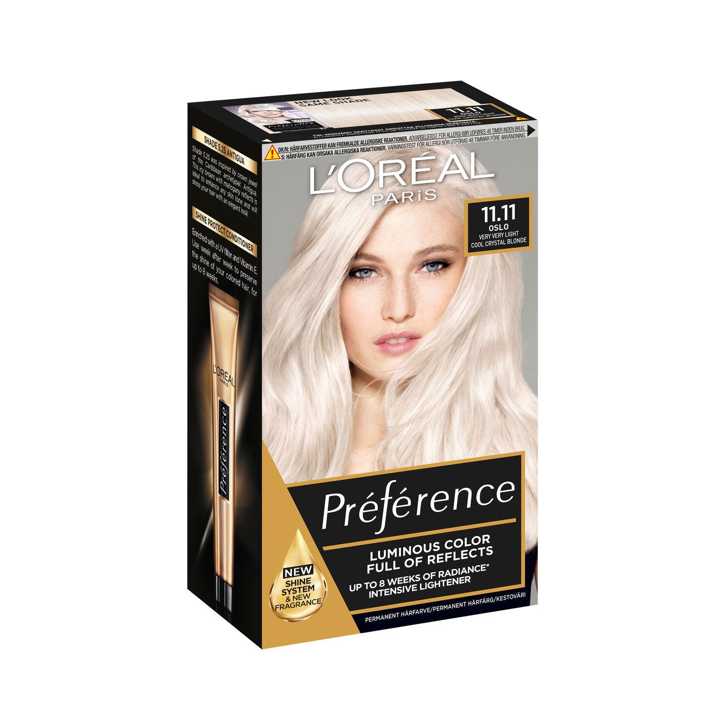 Préférence kestoväri Blondissimes 11.11 Ultra Light Extra Light Cool Silver Blonde