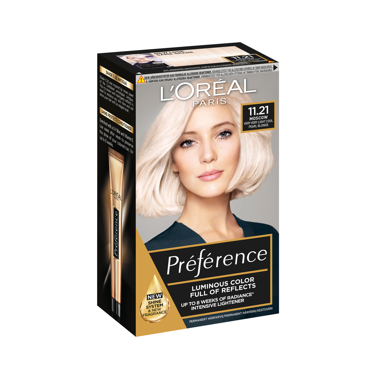 L'Oréal Paris Préférence kestoväri Le Blonding 11.21 Ultra Light Extra Light Cool Crystal Blonde