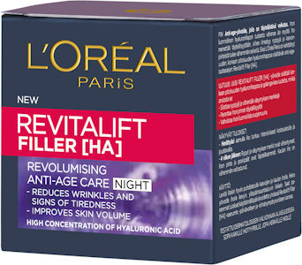 L'Oréal Paris Revitalift Filler yövoide 50ml anti-age