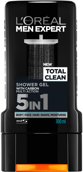 L'Oréal Paris Men Expert suihkugeeli 300ml Pure Carbon 5in1