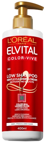 L'Oréal Paris Elvital shampoo 400ml Color-Vive Low