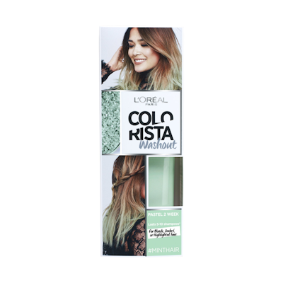 L'Oréal Paris Colorista Wash Out #Minthair väliaikainen poispestävä hiusväri