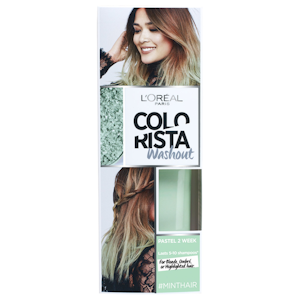 L'Oréal Paris Colorista Wash Out #Minthair väliaikainen poispestävä hiusväri