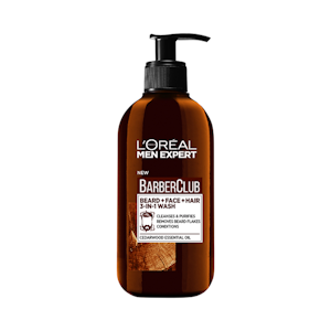 L’Oréal Paris Men Expert Barber Club 200ml 3-In-1 Wash Parralle, kasvoille ja hiuksille