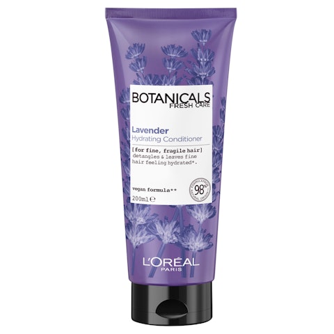 L'Oréal Paris Botanicals 200ml Lavender Soothing Therapy hoitoaine hennoille, hauraille hiuksille