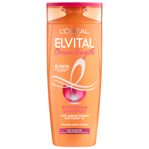 L'Oréal Paris Elvital shampoo 250ml Dream Length Restoring pitkille, vaurioituneille hiuksille