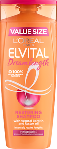 L'Oréal Paris Elvital 400ml Dream Length Restoring shampoo pitkille, vaurioituneille hiuksille