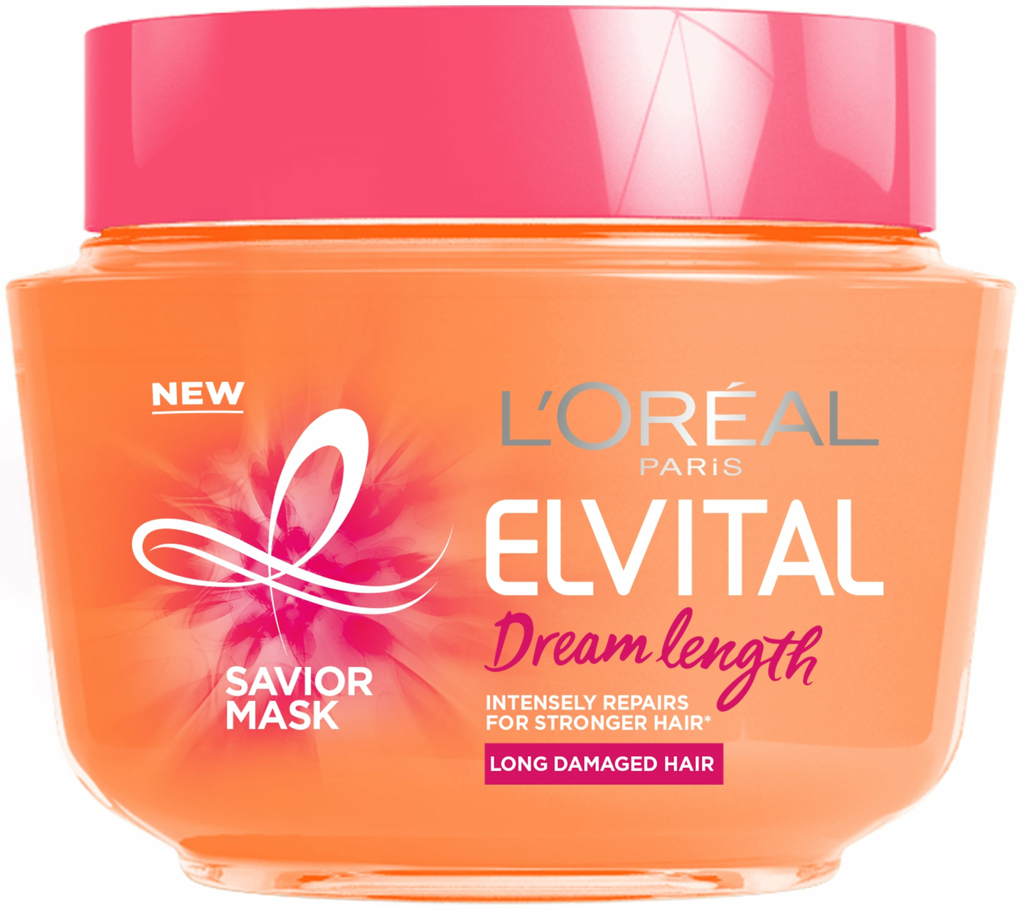 L'Oréal Paris Elvital hiusnaamio 300ml Dream Length Savior Mask pitkille, vaurioituneille hiuksille