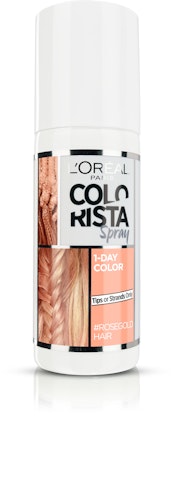 L'Oréal Paris Colorista Spray #Rosegoldhair 1-Day Colour suihkutettava hiusväri