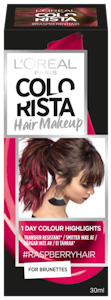 L'Oréal Paris Colorista Hair Makeup Raspberry väliaikainen poispestävä hiusmeikki