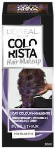 L'Oréal Paris Colorista Hair Makeup Violet väliaikainen poispestävä hiusmeikki