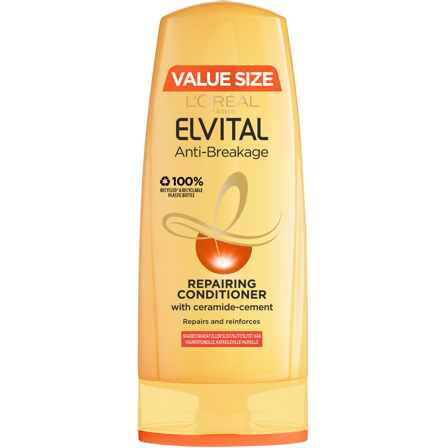 L'Oréal Paris Elvital hoitoaine 300ml Anti-Breakage kuiville ja katkeileville hiuksille