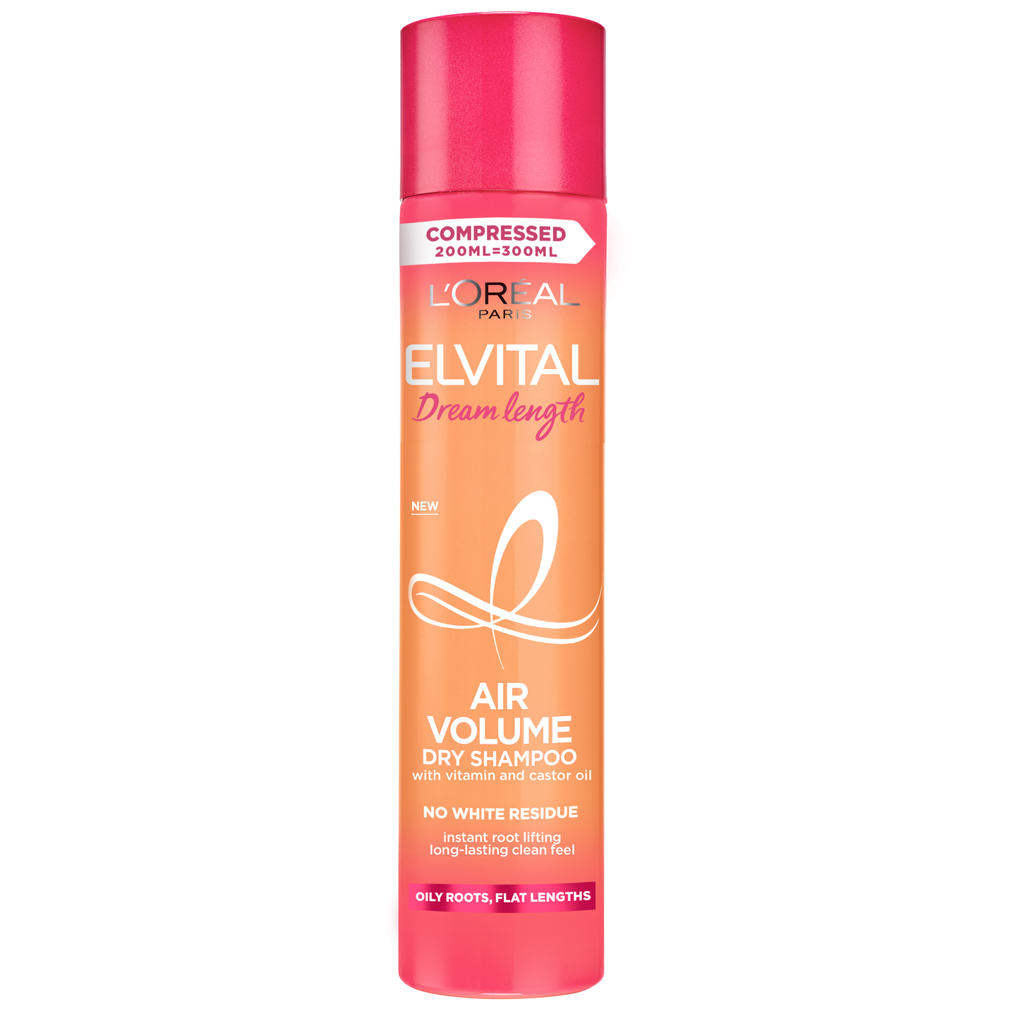 L'Oréal Paris Elvital kuivashampoo 200ml Dream Length Air Volume