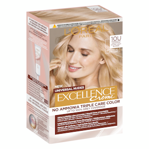 L'Oréal Paris Excellence Creme 10U Universal Lightest Blonde kestoväri ilman ammoniakkia 1kpl