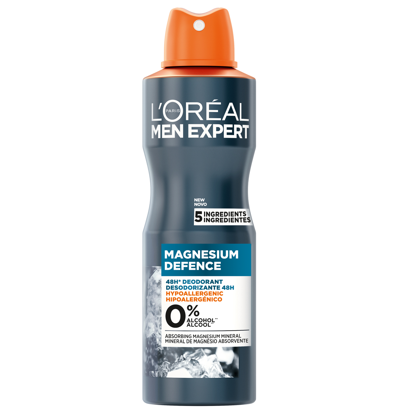 L'Oréal Paris Men Expert deodorantti spray 150 ml Magnesium Defense Hypoallergenic 48H