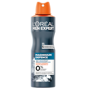 L'Oréal Paris Men Expert deodorantti spray 150 ml Magnesium Defense Hypoallergenic 48H