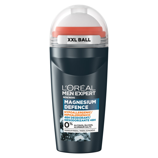 L'Oréal Paris Men Expert deodorantti 50 ml Magnesium Defense Hypoallergenic 48H roll-on