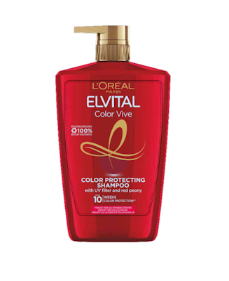 L'Oréal Paris Elvital shampoo 1000ml Color Vive värjätyille hiuksille
