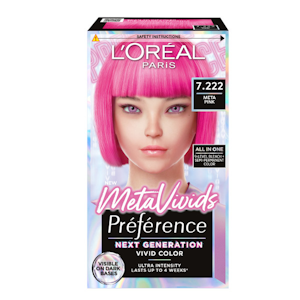 L'Oréal Paris Préférence Metavivids Pink 7.222 vaalennus ja sävyte