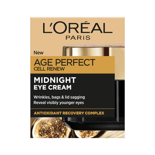 L'Oréal Paris Age Perfect Cell Renew Midnight Eye Cream silmänympärysvoide normaalille iholle 15ml