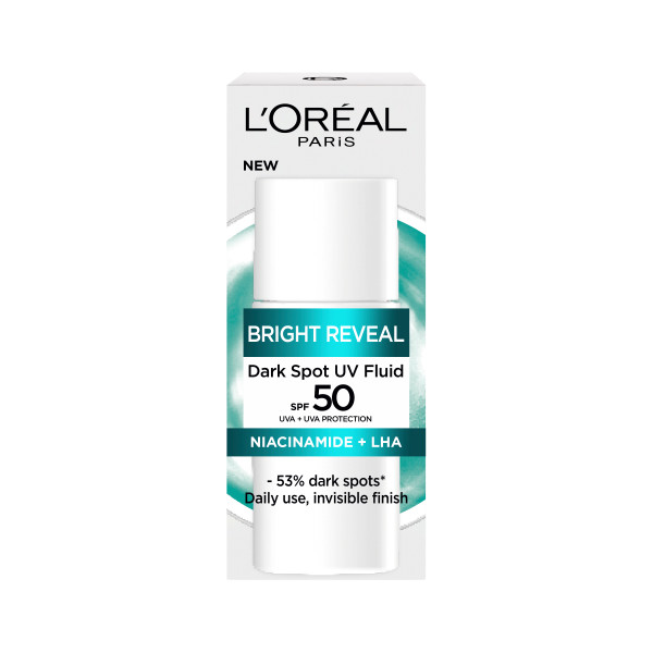 L'Oréal Paris päivävoide 50ml Bright Reveal Niacinamide Dark Spot UV Lotion SK 50+