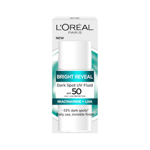 L'Oréal Paris päivävoide 50ml Bright Reveal Niacinamide Dark Spot UV Lotion SK 50+