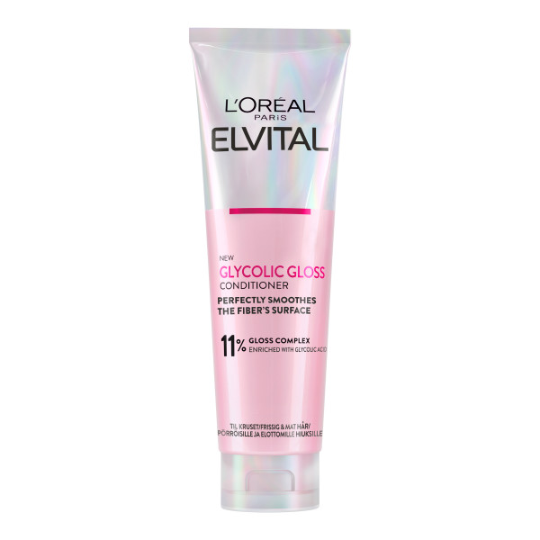 L'Oréal Paris Elvital Glycolic Gloss hoitoaine pörröisille ja elottomille hiuksille 150ml