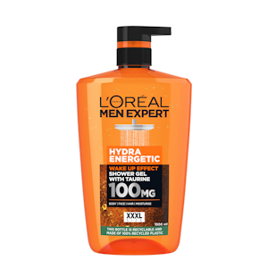 L'Oréal Paris Men Expert Hydra Energetic suihkugeeli normaalille iholle 1000 ml