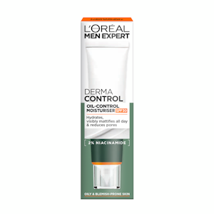 L'Oréal Paris Men Expert Derma Control päivävoide SPF30 herkälle iholle 40 ml