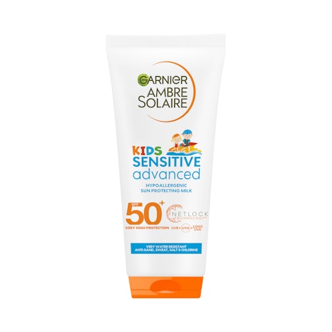 Garnier Ambre Solaire Kids Sensitive Advanced sk50+ aurinkosuojaemulsio 200ml herkälle iholle