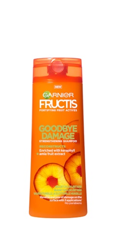 Garnier Fructis shampoo 250ml Goodbye Damage vaurioituneille ja elottomille hiuksille