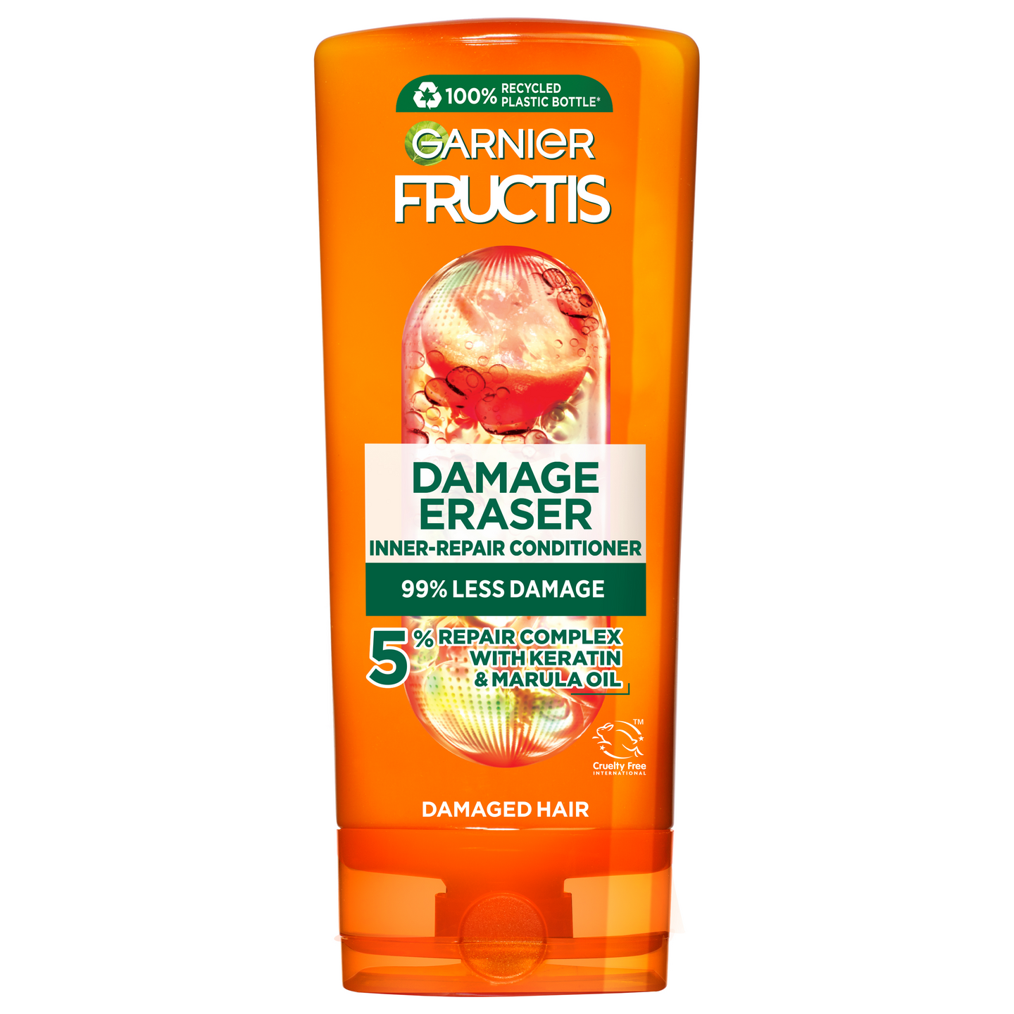 Garnier Fructis hoitoaine 200ml Goodbye Damage vaurioituneille ja elottomille hiuksille