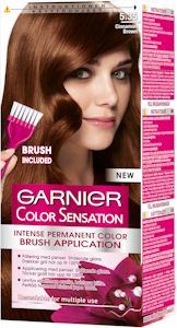 Garnier Color Sensation kestoväri 5.35 Cinnamon Brown Mahonkinen kullanruskea